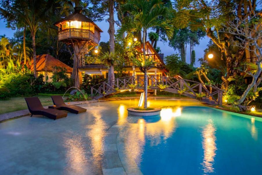 Green Tree House Villa Ubud Buitenkant foto